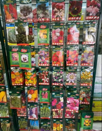 Fruits, vegetables and roses Spanish and American Seeds