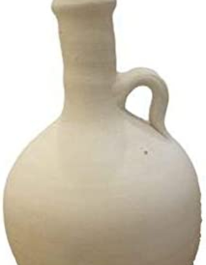White Clay Pottery Water Jar White Clay Pottery Water Jar