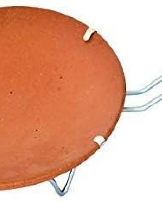 Non Stick Clay Tawa, Brown 1 Piece