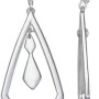 Nine West Diamond Shaped Orbital Drop Earrings Nine West Diamond Shaped Orbital Drop Earrings