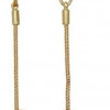 Nine West Gold Tone Wrapped Linear Drop Earrings Nine West Gold Tone Wrapped Linear Drop Earrings