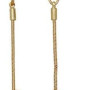 Nine West Gold Tone Wrapped Linear Drop Earrings Nine West Gold Tone Wrapped Linear Drop Earrings