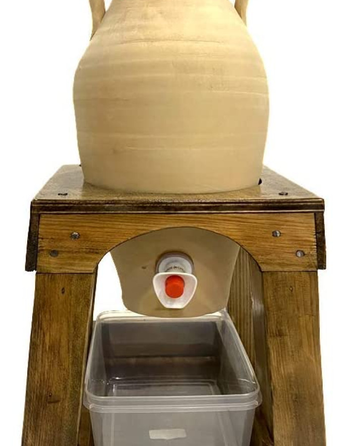 White Clay Pottery Water Jar White Clay Pottery Water Jar