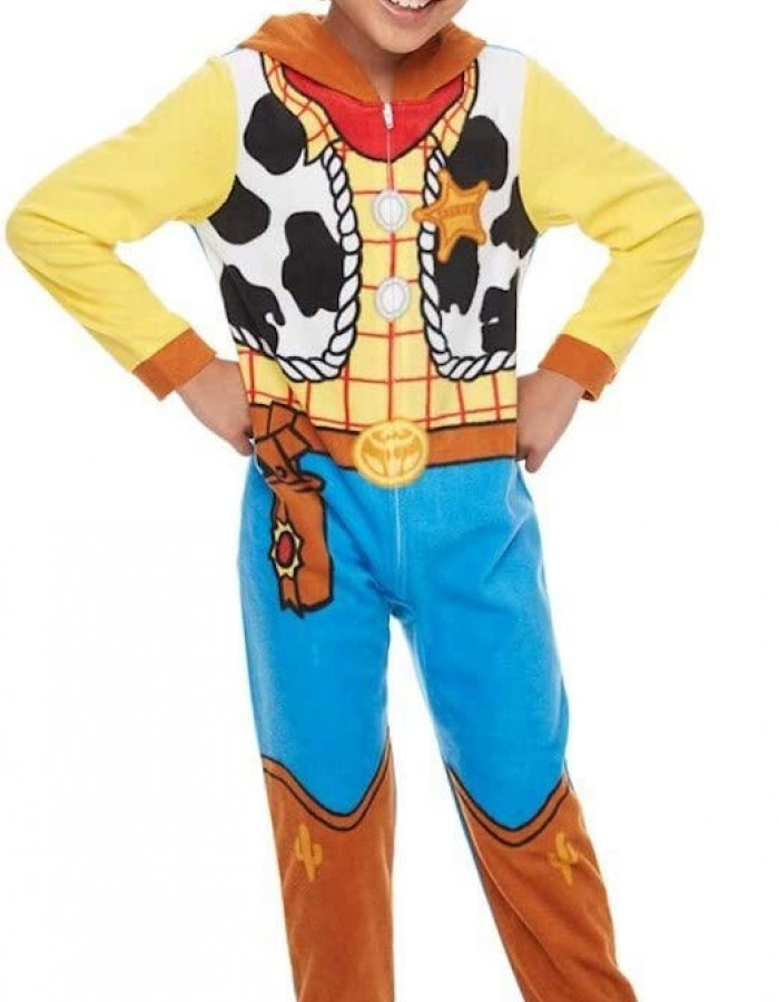 بيجامة ديزني بيكسار توي ستوري 4 للأولاد 8-20 وودي قطعة واحدة بيجامة ديزني بيكسار توي ستوري 4 للأولاد 8-20 وودي قطعة واحدة