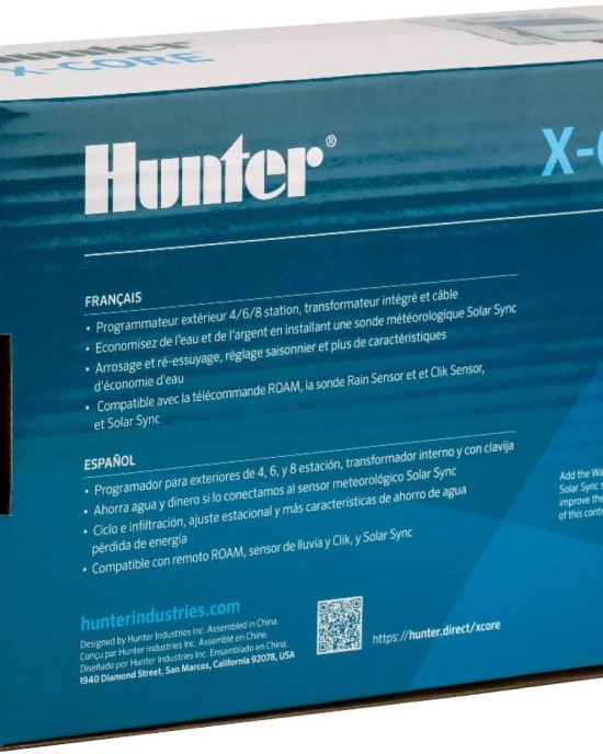 وحدة تحكم خارجية بالري 4 محطات اكس كور من هنتر XC400