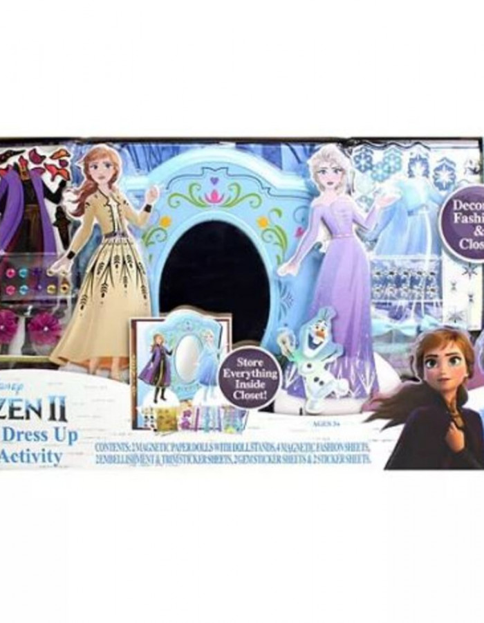 لعبة خزانة الملابس المغناطيسية ملكة الثلج 2