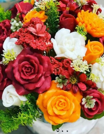 Rose Bouquets Natural Glycerin Soap for Sale