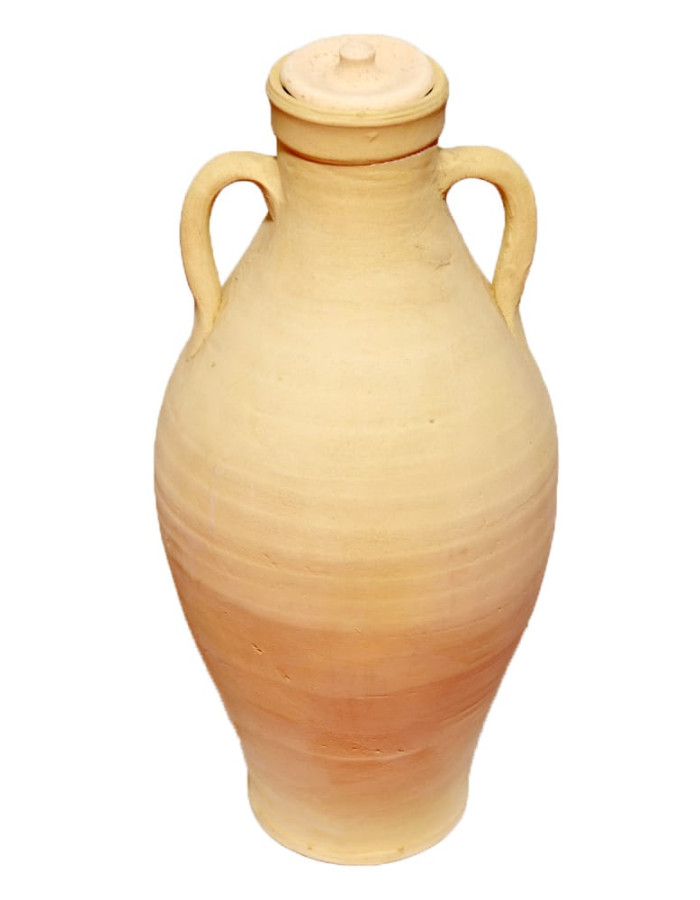 White Clay Pottery Water Jar White Clay Pottery Water Jar