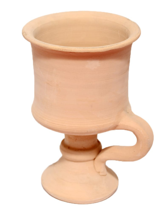 White Clay Pottery Water Jar White Clay Pottery Water Jar