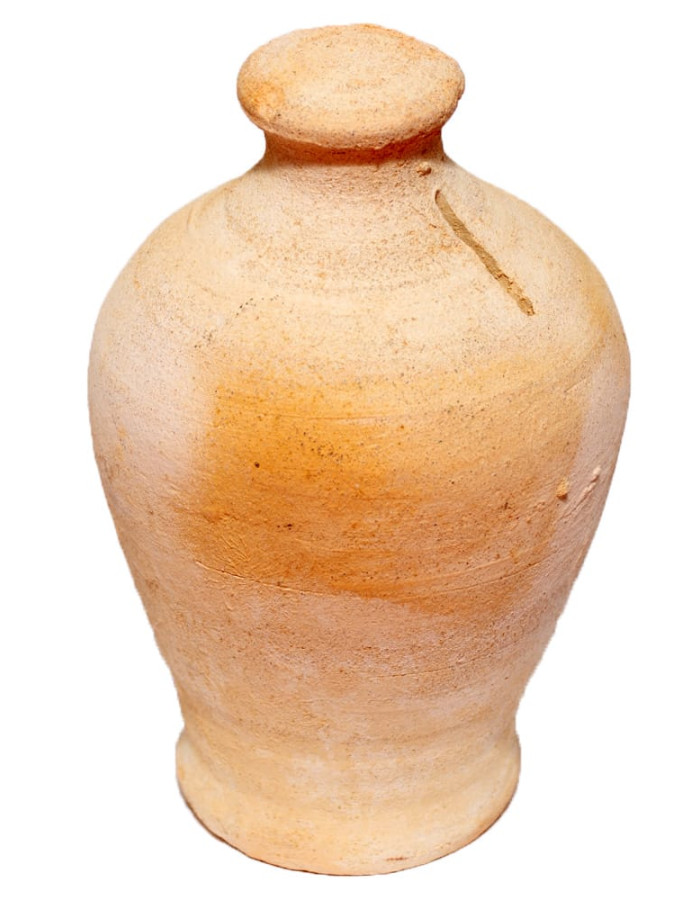 White Clay Pottery Water Jar White Clay Pottery Water Jar