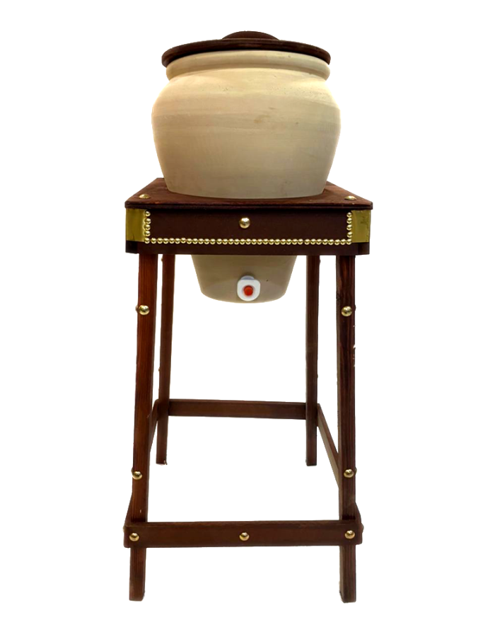 White Clay Pottery Water Jar White Clay Pottery Water Jar