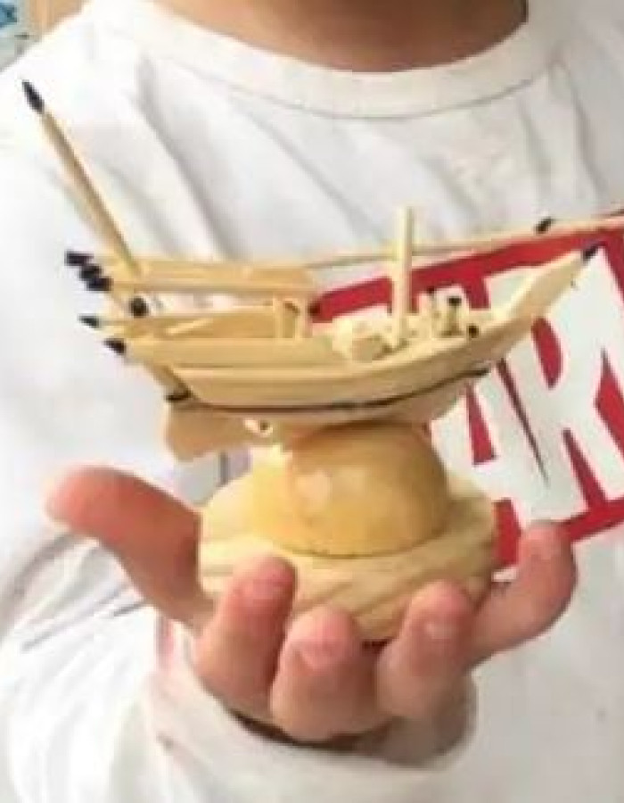 Arabic Wooden Sailing Craft