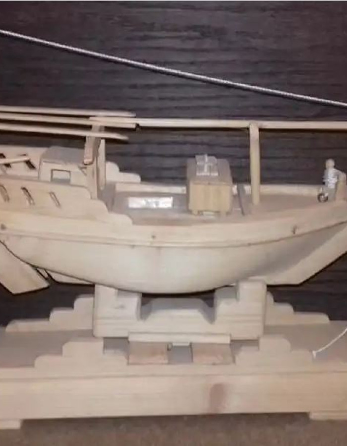 Arabic Wooden Sailing Craft