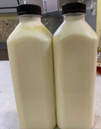 Raw Organic Cows Milk