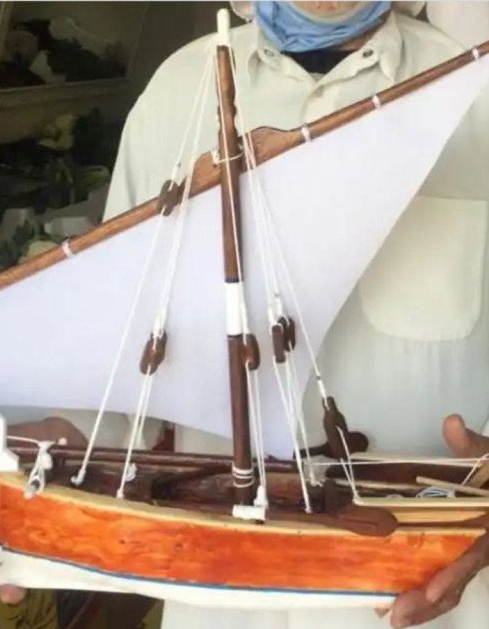 Arabic Wooden Sailing Craft