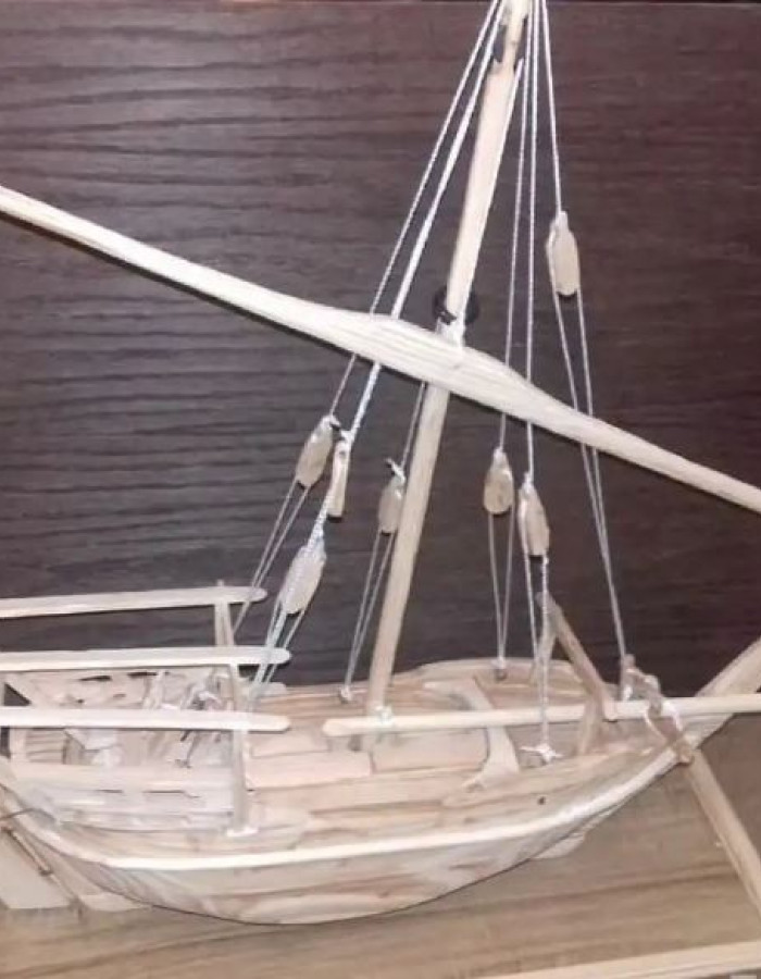 Arabic Wooden Sailing Craft